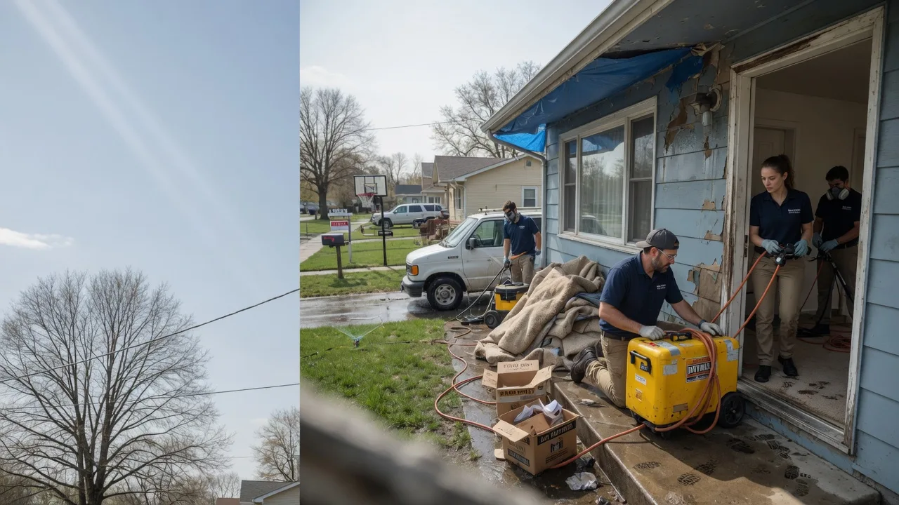 Basement Flood Cleanup in Otsego, MI near me